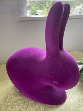 Qeeboo Purple Rabbit Chair- baby